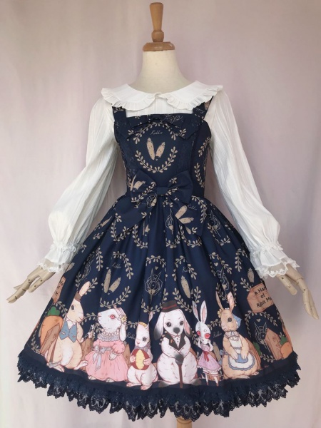 Camelot Farms」lolita ロリータ服jsk - ひざ丈ワンピース